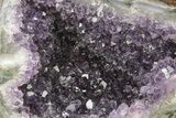 Sparkly, Purple Amethyst Geode - Uruguay #275874-1